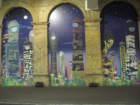City Glow, Mountain Whisper - Art on the Underground