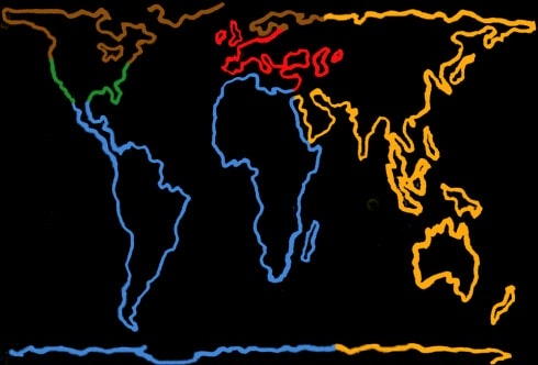 Global Underground Map, Yinka Shonibare, Tube Map cover, 2006 