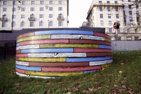 Logo no.26, Richard Woods, Leicester Square and Green Park, Thin Cities, 2006
