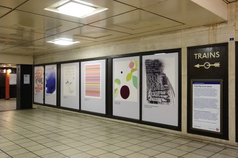 Olympic and Paralympic Posters for London 2012 
Piccadilly Circus Underground station
Photograph: Thierry Bal
