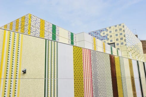 Wrapper, Jacqueline Poncelet, Edgware Road station, 2012
Photograph: Thierry Bal