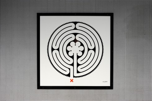 Mark Wallinger, Labyrinth, 2013
Photograph: Thierry Bal 2013
The work copyright the artist, courtesy Hauser & Wirth