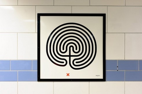 Labyrinth, Mark Wallinger, Green Park station, 2013
Photographer: Thierry Bal