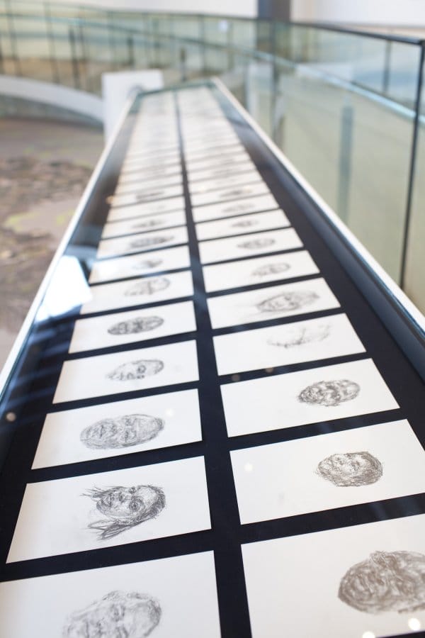 Dryden Goodwin, Linear, 2010. Exhibited at One Thing Leads to Another - Everything is Connected, City Hall, 2010. Photograph: Benedict Johnson