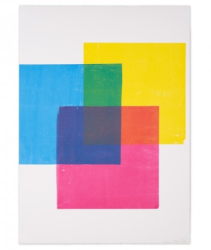 Melissa Gordon, 'Reading Construction', 2013. Series of 35 unique silkscreen prints on Magnani Corona Smooth paper. Size: 70 x 50 cm. £350 inc VAT.
