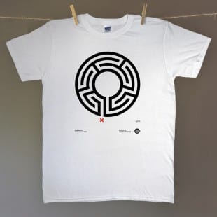 Labyrinth – men’s t-shirt