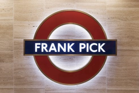 ‘Beauty < Immortality’, Langlands & Bell, Piccadilly Circus station, 2016, Photo: Thierry Bal, © TFL