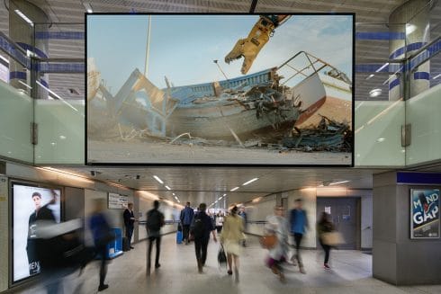 Broomberg & Chanarin, The Bureaucracy of Angels, 2017. Photo; GG Archard, 2017 