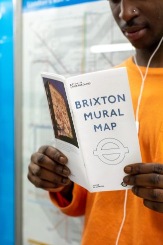Brixton Mural Map, 2018. Photo: Benedict Johnson, 2018
