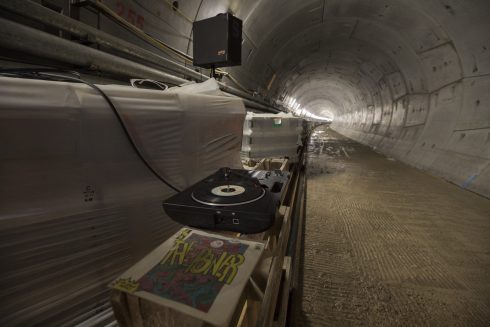 Southbound tunnel, July 2018. Credit: John Zammit, NLE Construction Photographer