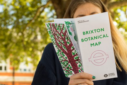 Brixton Botanical Map, 2021. Photo: Benedict Johnson, 2021